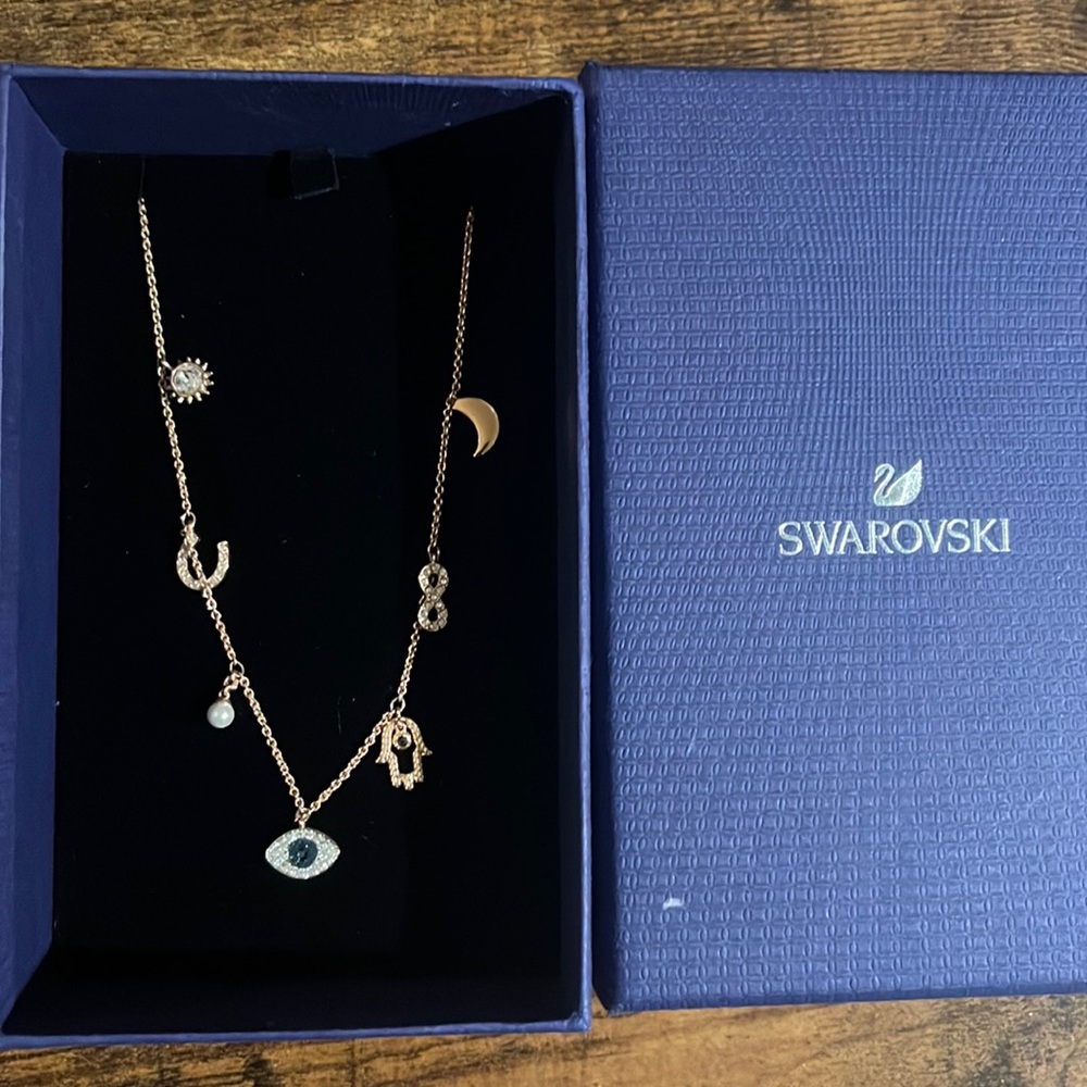 Swarovski necklace. Never worn
